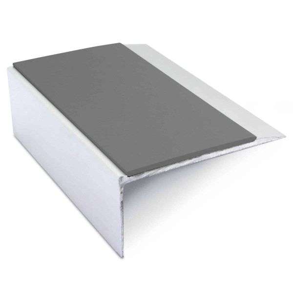 NSL15 66 x 32mm Aluminium Non Slip Stair Nosing Edge Trim With Pvc Insert Stair Nosing etc