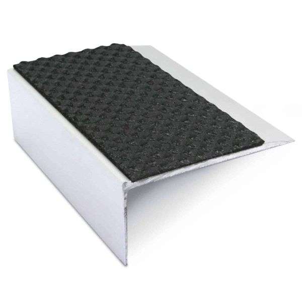 NSL15 Tredsafe 66 x 32mm Aluminium Non Slip Stair Nosing Edge Trim With Pvc Insert Stair Nosing etc