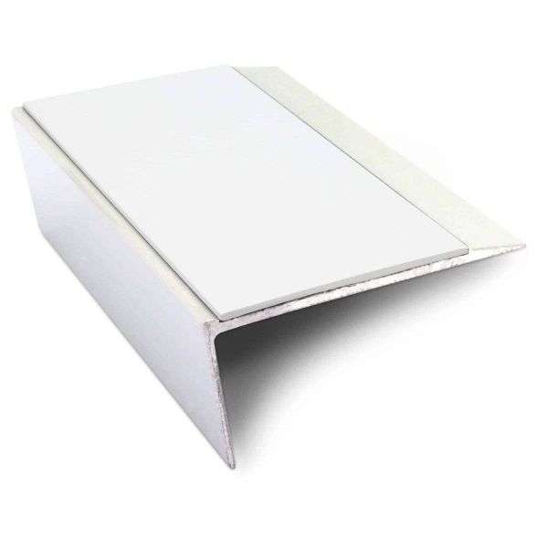 NSL16 66 x 32mm Aluminium Non Slip Stair Nosing Edge Trim With Pvc Insert Rakeback Stair Nosing etc