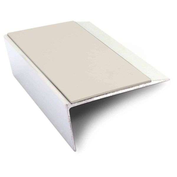 NSL16 66 x 32mm Aluminium Non Slip Stair Nosing Edge Trim With Pvc Insert Rakeback Stair Nosing etc