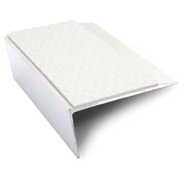 NSL16 Tredsafe 66 x 32mm Aluminium Non Slip Stair Nosing Edge Trim With Pvc Insert Stair Nosing etc