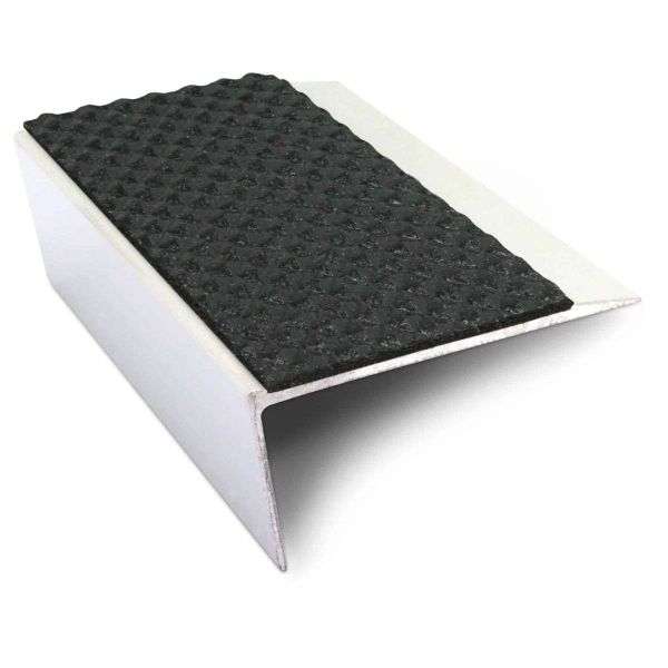 NSL16 Tredsafe 66 x 32mm Aluminium Non Slip Stair Nosing Edge Trim With Pvc Insert Stair Nosing etc