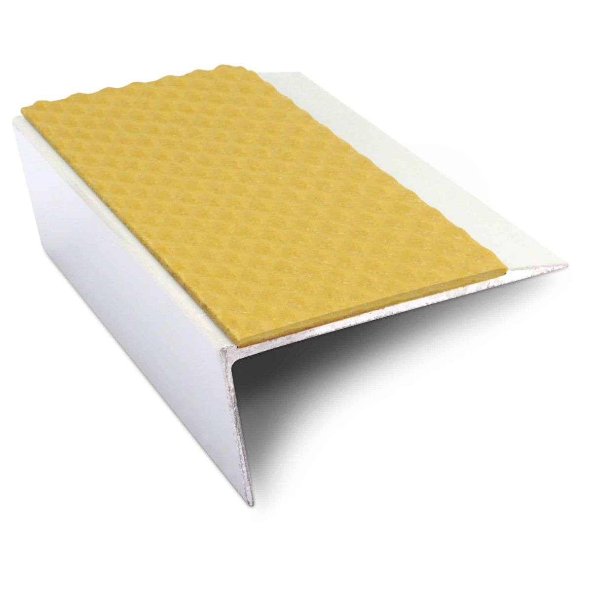 NSL16 Tredsafe 66 x 32mm Aluminium Non Slip Stair Nosing Edge Trim With Pvc Insert Stair Nosing etc