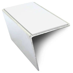 NSL20 57 x 55mm DDA Compliant Aluminium Non Slip Stair Nosing Edge Trim With Pvc Insert Stair Nosing etc