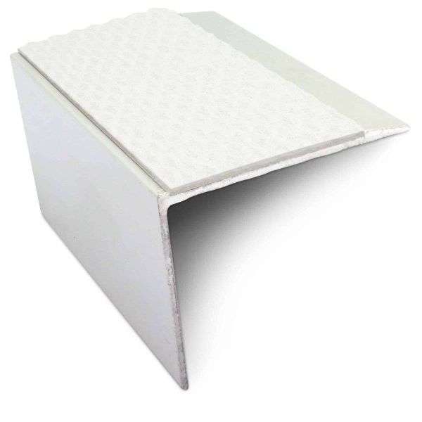 NSL21 Tredsafe 67 x 55mm DDA Compliant Aluminium Non Slip Stair Nosing Edge Trim With Pvc Insert Stair Nosing etc