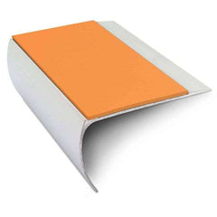 NSL25 69 x 40mm Aluminium Non Slip Stair Nosing Edge Trim With Pvc Insert Stair Nosing etc