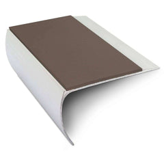 NSL25 69 x 40mm Aluminium Non Slip Stair Nosing Edge Trim With Pvc Insert Stair Nosing etc