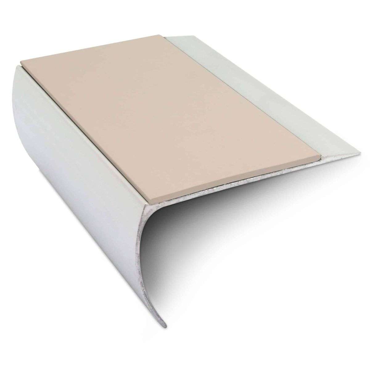 NSL25 69 x 40mm Aluminium Non Slip Stair Nosing Edge Trim With Pvc Insert Stair Nosing etc