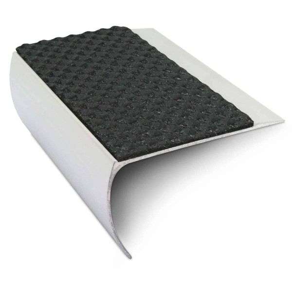 NSL25 Tredsafe 69 x 40mm Aluminium Non Slip Stair Nosing Edge Trim With Pvc Insert Stair Nosing etc