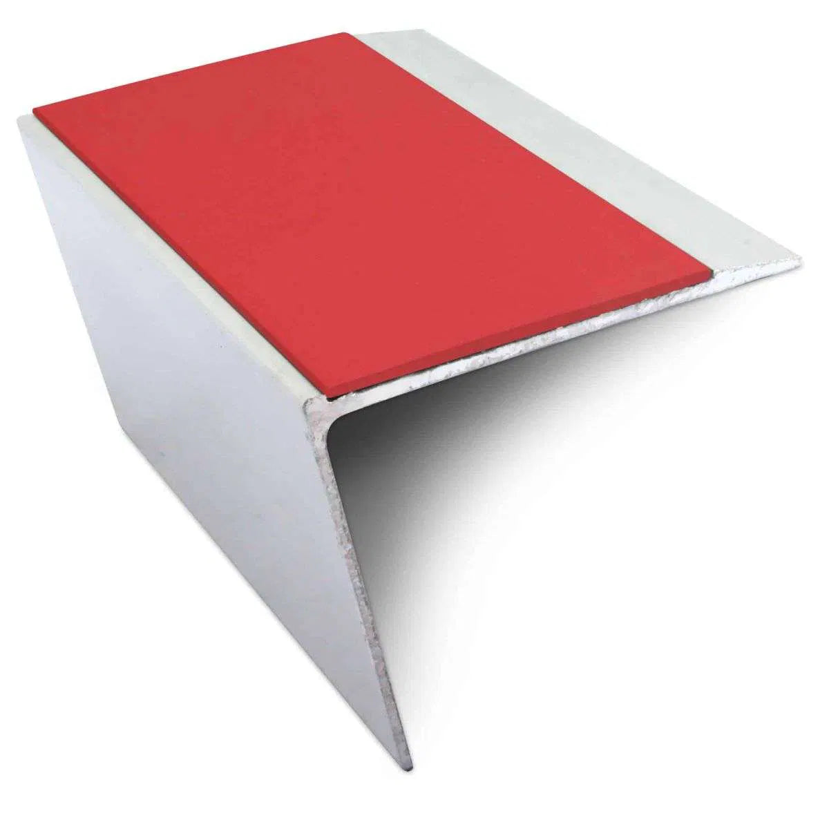 NSL26 67 x 55mm DDA Compliant Aluminium Non Slip Stair Nosing Edge Trim With Pvc Insert Stair Nosing etc