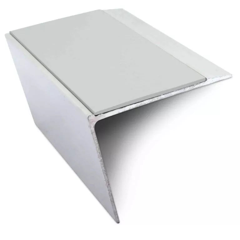 NSL26 67 x 55mm DDA Compliant Aluminium Non Slip Stair Nosing Edge Trim With Pvc Insert Stair Nosing etc