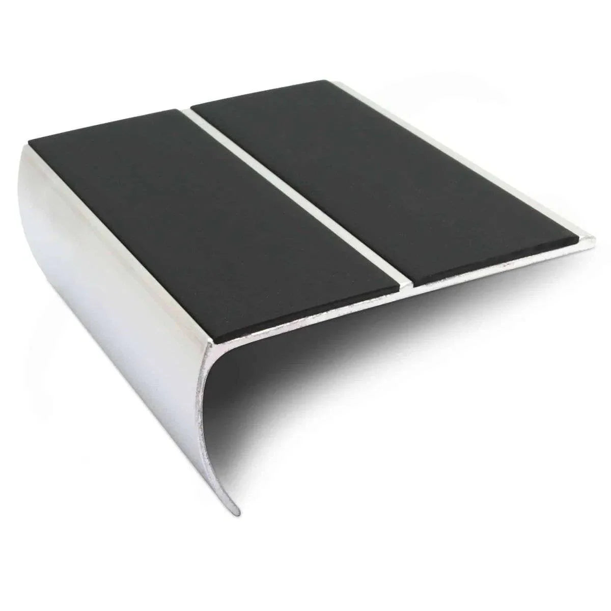 NSL29 87 x 40mm Aluminium Non Slip Stair Nosing Edge Trim With PVC Insert Stair Nosing etc