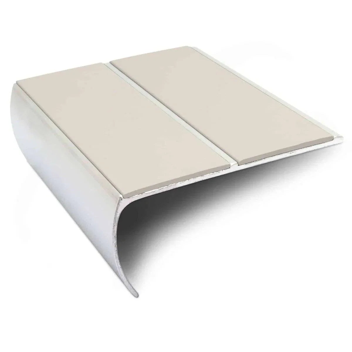 NSL29 87 x 40mm Aluminium Non Slip Stair Nosing Edge Trim With PVC Insert Stair Nosing etc