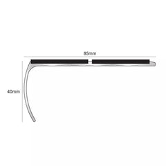 NSL29 87 x 40mm Aluminium Non Slip Stair Nosing Edge Trim With PVC Insert Stair Nosing etc