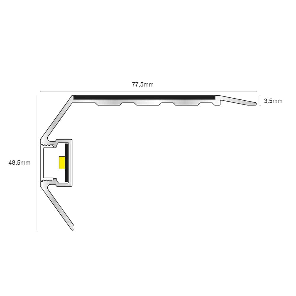 NSLR50 – Vision Light Out – Stair Nosing – Group Stair Nosing etc