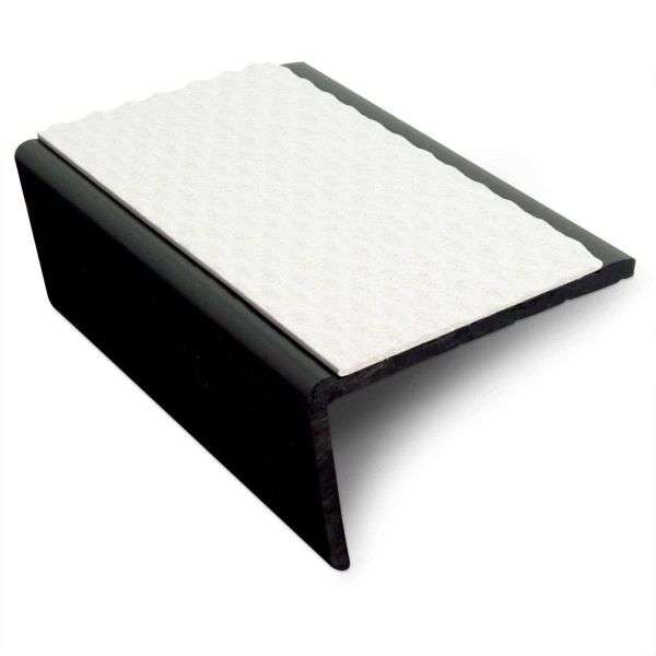 NSP 56 x 32.5mm Slimline Hard Nose PVC Tredsafe Non Slip Stair Nosing