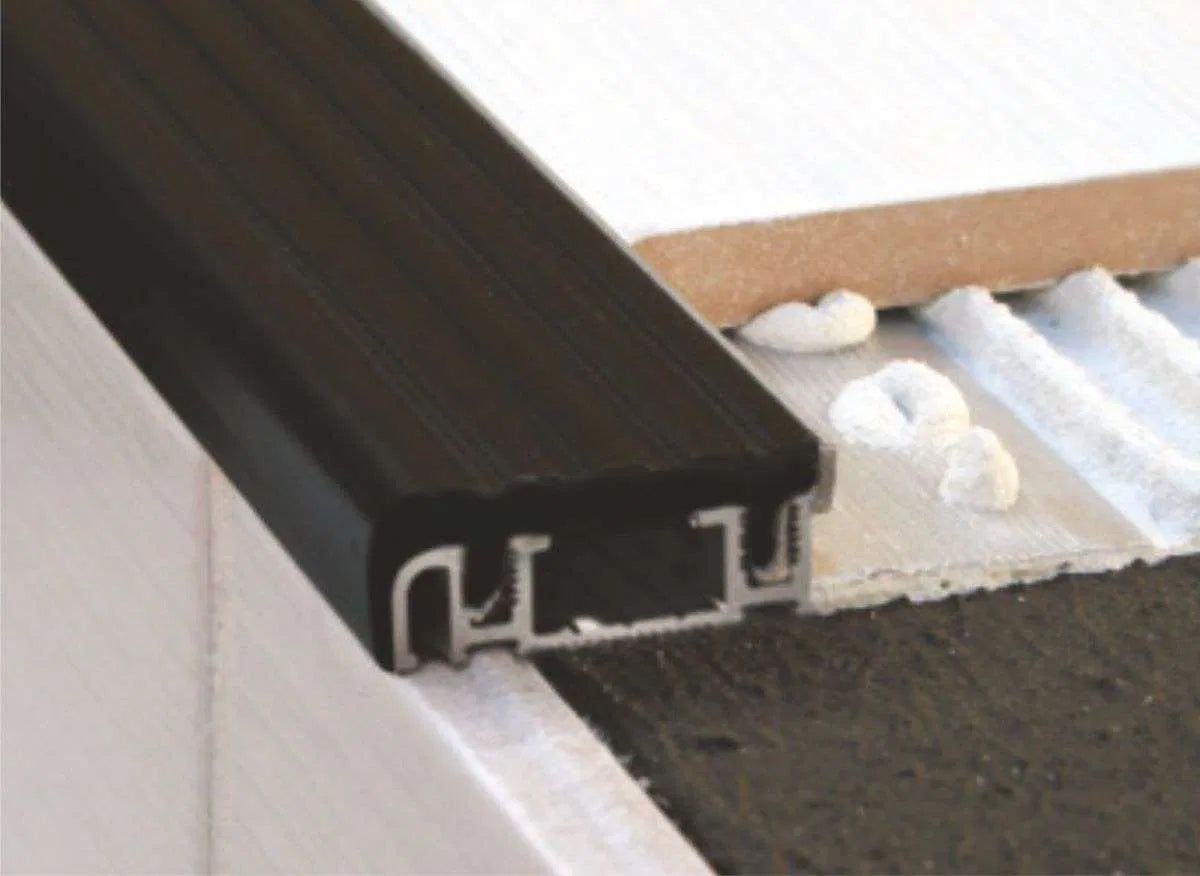 NIB Aluminium Stair Nosing Edge Trim Step Nose Edging Nosings For Tiles And Stone Stair Nosing etc