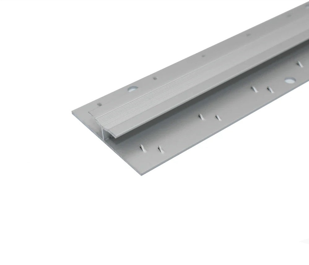 C61 20mm Anodised Aluminium Dual Edge Carpet Profile – Floor Edge Trim