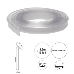 Flexible Worktop Seal Strip Trim Stair Nosing etc
